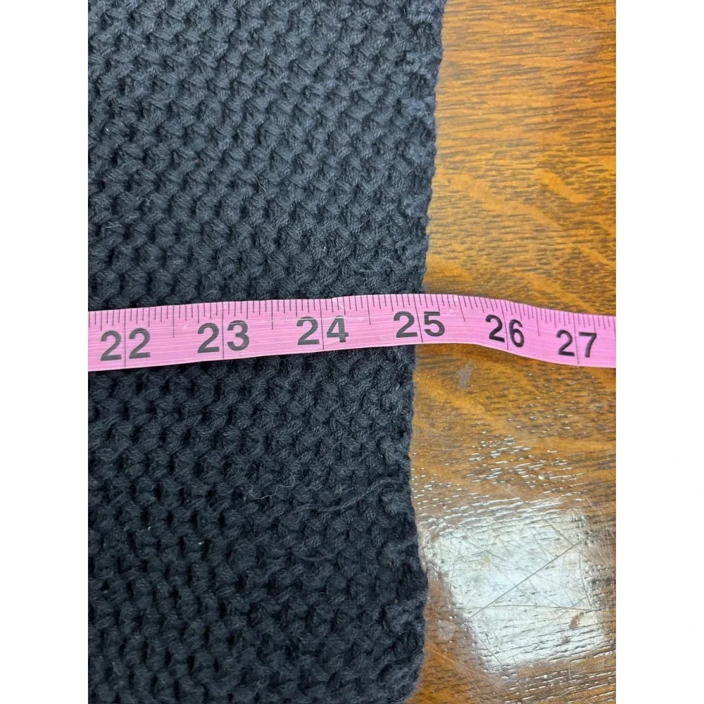 VTG The Limited Sweater Womens Large Black Chunky‎ Knit Boatneck Pullover Casual